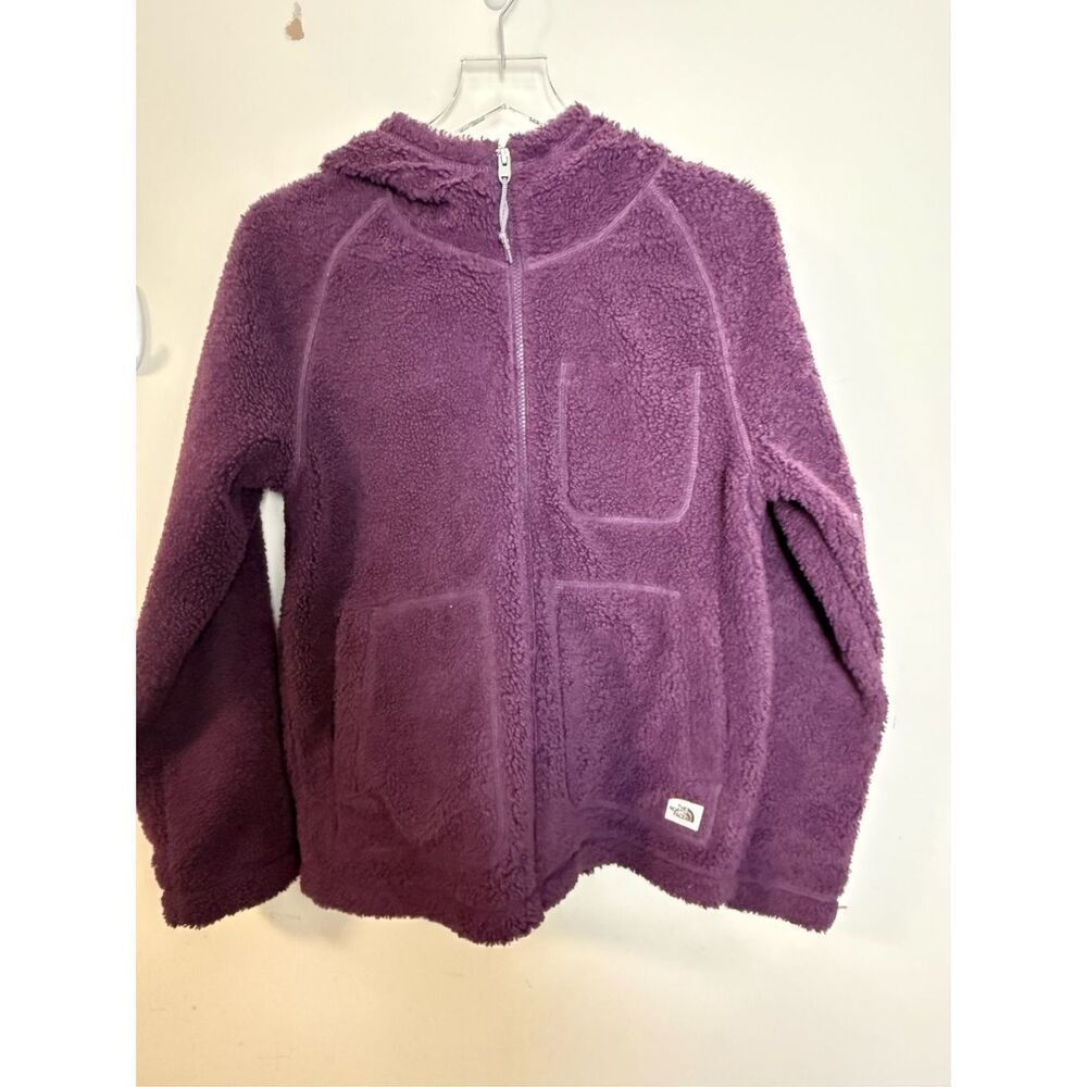 The North Face Women's Ridge Full Zip Hoodie BlackBerry Wine Small